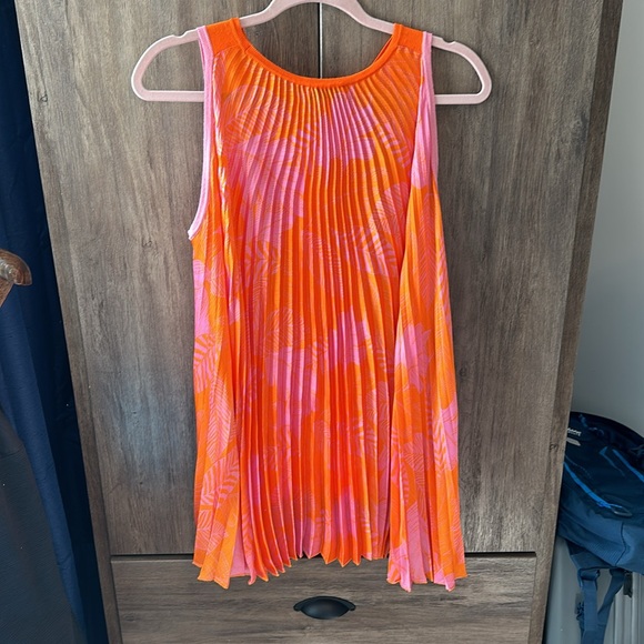 Sfizio Studio gorgeous flowy orange and pink top - Picture 2 of 6